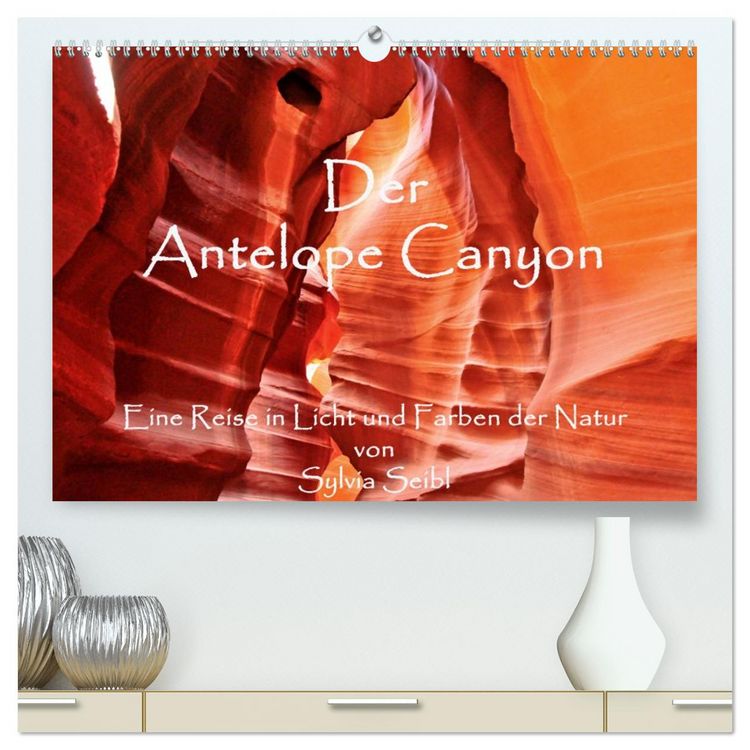 Produktbild: Der Antelope Canyon (hochwertiger Premium Wandkalender 2026 DIN A2 quer), Kunstdruck in Hochglanz