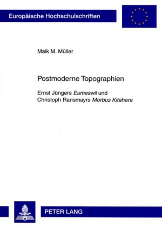 Produktbild: Postmoderne Topographien