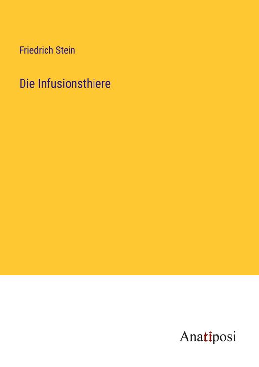 Produktbild: Die Infusionsthiere