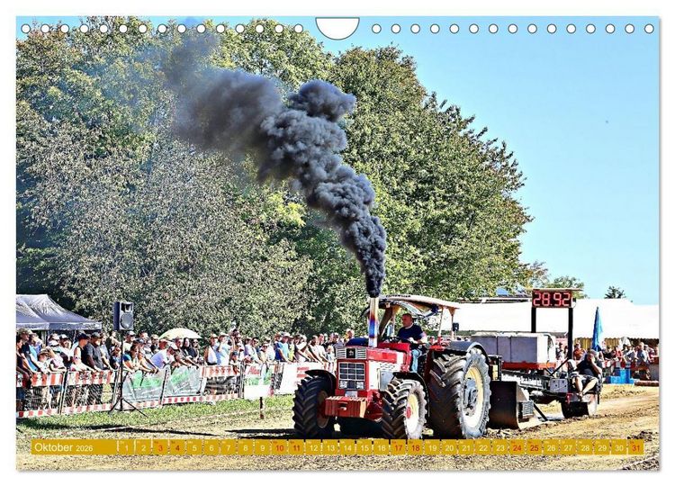 Produktbild: Traktorpulling Irndorf (Wandkalender 2026 DIN A4 quer), CALVENDO Monatskalender