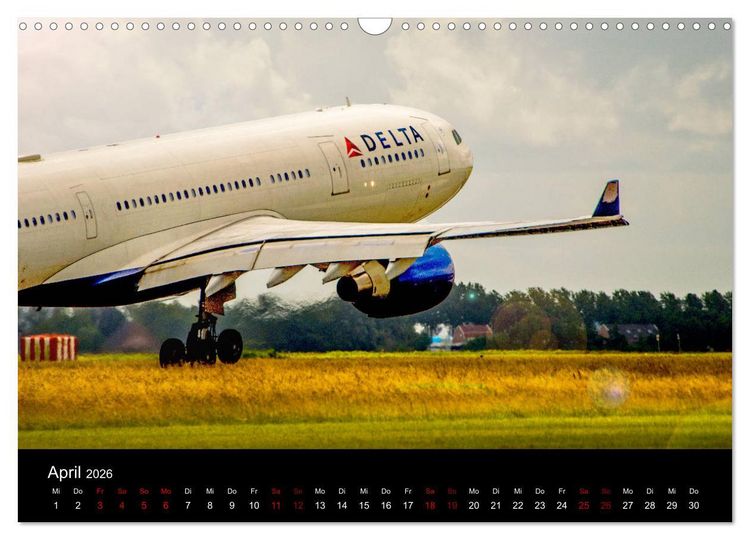 Produktbild: Flieger Tr&auml;ume 2026 (Wandkalender 2026 DIN A3 quer), CALVENDO Monatskalender