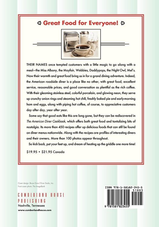 Produktbild: The American Diner Cookbook