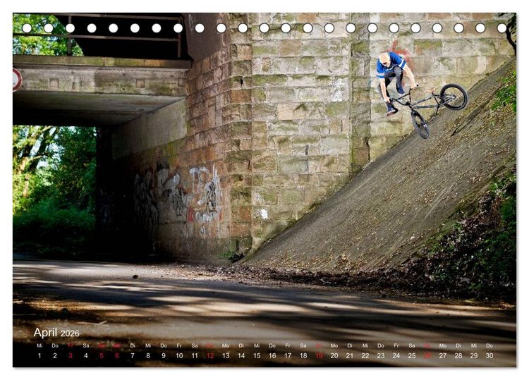 Produktbild: THIS IS BMX 2026 (Tischkalender 2026 DIN A5 quer), CALVENDO Monatskalender