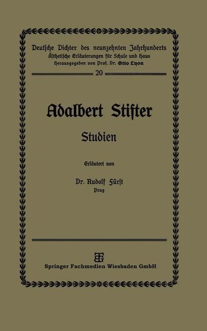 Produktbild: Adalbert Stifter