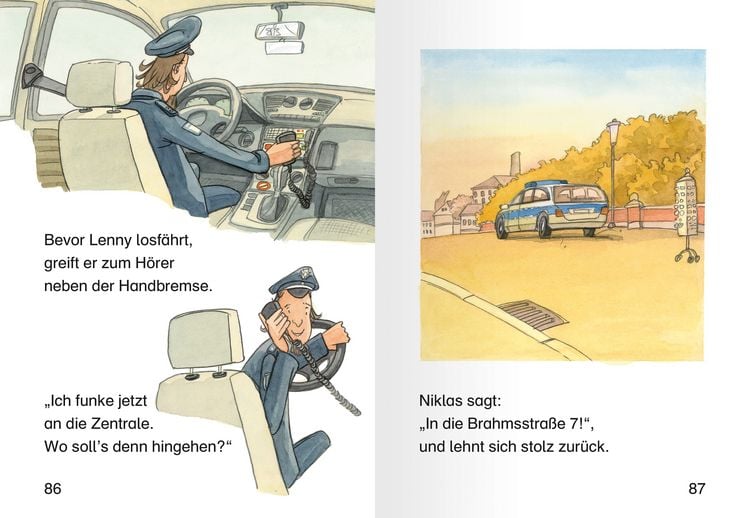 Produktbild: Leserabe Sonderausgaben - Polizeiabenteuer zum Lesenlernen
