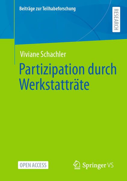 Produktbild: Partizipation durch Werkstattr&auml;te