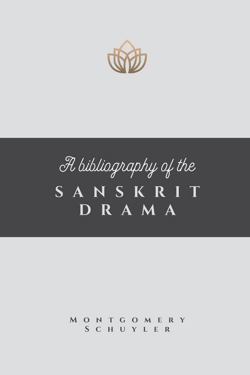 Produktbild: A Bibliography Of The Sanskrit Drama