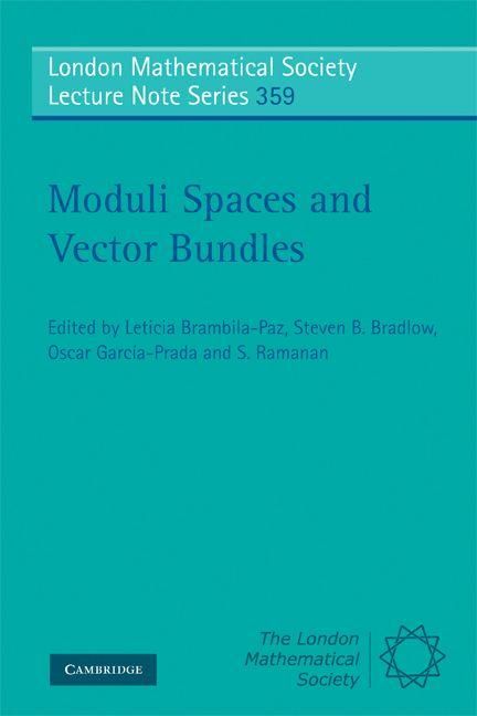 Produktbild: Moduli Spaces and Vector Bundles