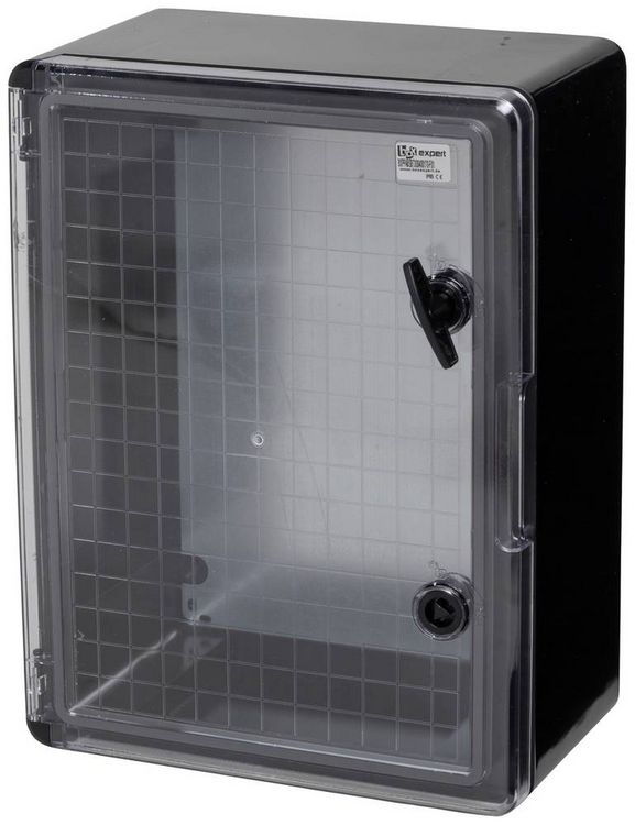 Produktbild: Boxexpert BXPPABSBT300400170-F01 Installations-Geh&auml;use 170 x 300 x 400 ABS Kunststoff Schwarz 1 St.