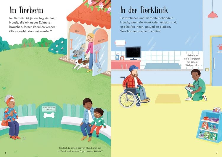 Produktbild: Mein Immer-wieder-Stickerbuch: Meine liebsten Hunde