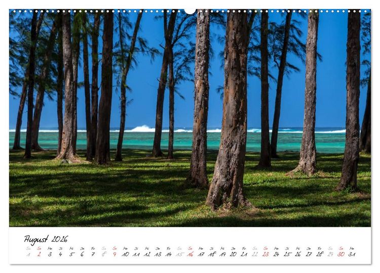Produktbild: Mauritius - Momente einer Insel (Wandkalender 2026 DIN A2 quer), CALVENDO Monatskalender