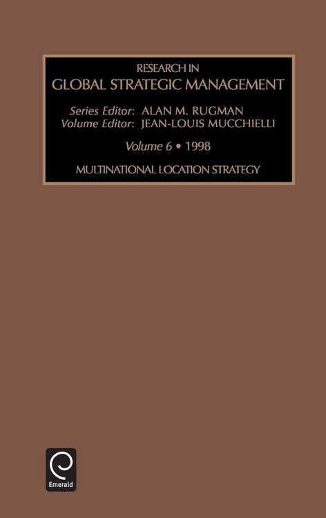 Produktbild: Multinational Location Strategy