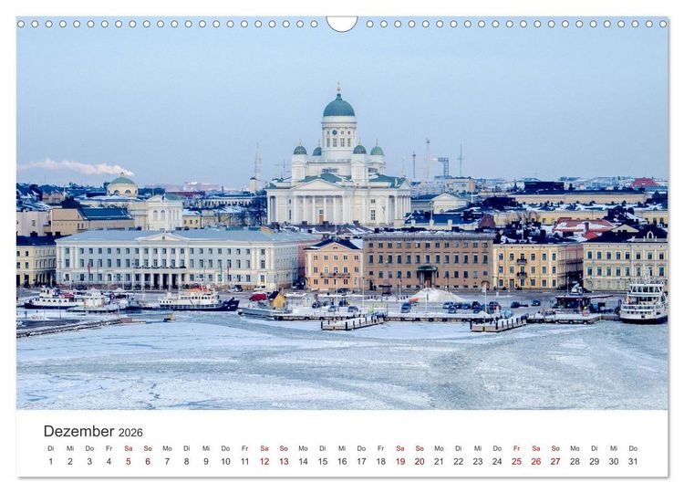 Produktbild: Europa - Eine Reise zu einigen der sch&ouml;nsten Hauptst&auml;dten. (Wandkalender 2026 DIN A3 quer), CALVENDO Monatskalender