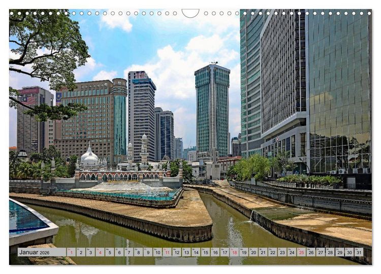 Produktbild: Malaysia-Impressionen (Wandkalender 2026 DIN A3 quer), CALVENDO Monatskalender