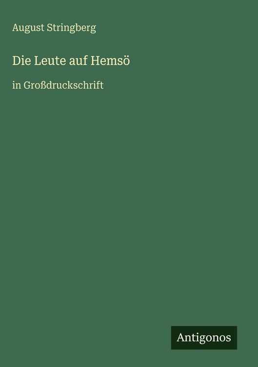 Produktbild: Die Leute auf Hems&ouml;
