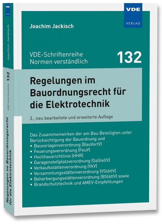 Produktbild: Regelungen im Bauordnungsrecht f&uuml;r die Elektrotechnik