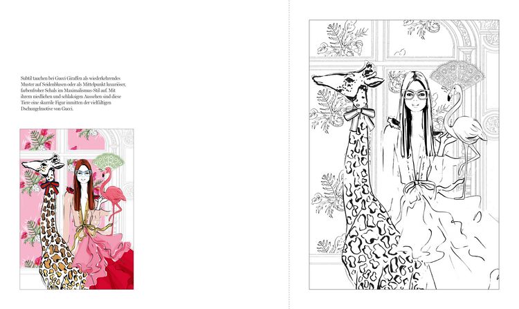 Produktbild: Die Welt der Mode &ndash; Das Colouring Book