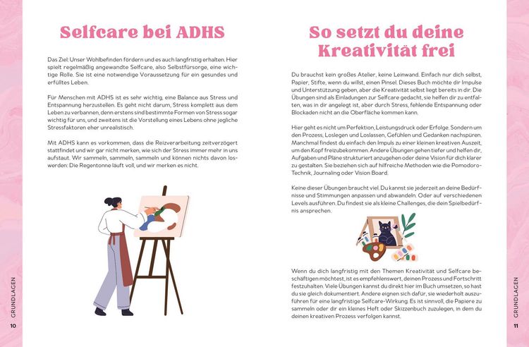 Produktbild: Dein ADHS-Kreativbuch