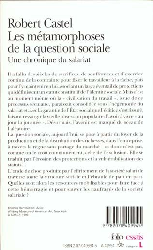 Produktbild: Les m&eacute;tamorphoses de la question sociale