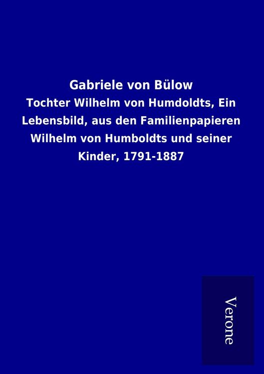 Produktbild: Gabriele von B&uuml;low