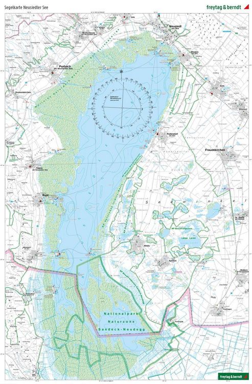 Produktbild: freytag & berndt Wanderkarte Neusiedler See, Eisenstadt - Leithagebirge - Rust - Sopron - Nationalpark Neusiedler See - Seewinke 1:50.000