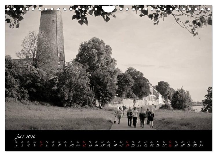 Produktbild: Kaiserswerther Impressionen (Wandkalender 2026 DIN A4 quer), CALVENDO Monatskalender