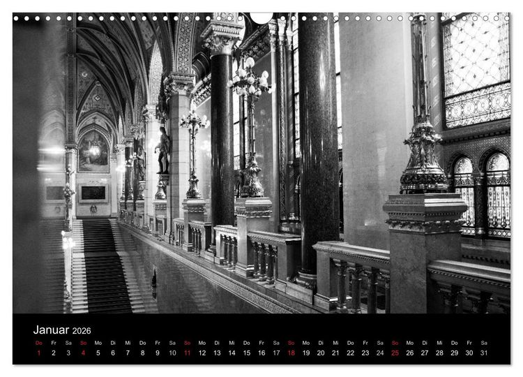 Produktbild: Budapest einfach liebenswert (Wandkalender 2026 DIN A3 quer), CALVENDO Monatskalender