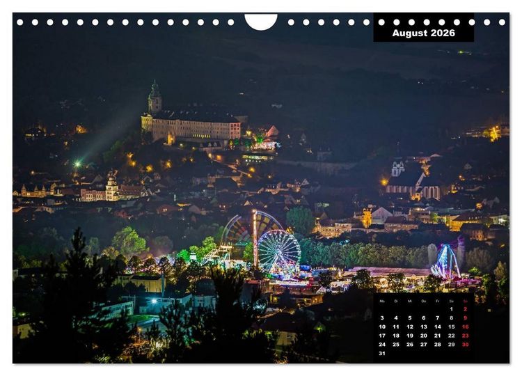 Produktbild: Rudolstadt - Schwarza (Wandkalender 2026 DIN A4 quer), CALVENDO Monatskalender