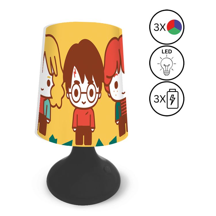 Produktbild: Harry Potter kabellose Mini-Nachttischlampe