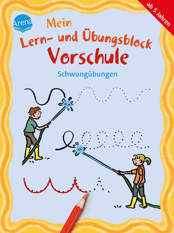 Produktbild: Mein Lern- und &Uuml;bungsblock Vorschule. Schwung&uuml;bungen