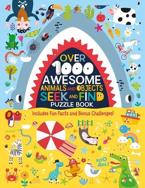 Produktbild: Over 1000 Awesome Animals and Objects Seek and Find Puzzle Book