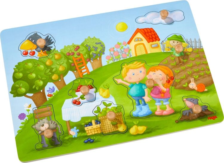 Bild vom Artikel HABA - Greifpuzzle Obstgarten vom Autor 