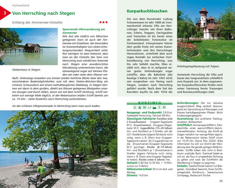 Produktbild: ROTHER Wanderbuch Genusswandern mit der M&uuml;nchner S-Bahn