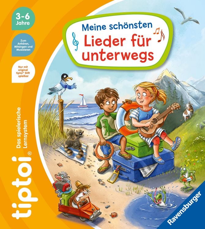 Produktbild: tiptoi&reg; Liederb&uuml;cher - Meine sch&ouml;nsten Lieder f&uuml;r unterwegs