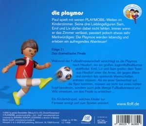 Produktbild: Die Playmos - Das Original Playmobil H&ouml;rspiel, Folge 71: Das dramatische Finale