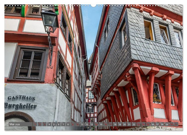 Produktbild: Historisches Limburg (hochwertiger Premium Wandkalender 2026 DIN A2 quer), Kunstdruck in Hochglanz