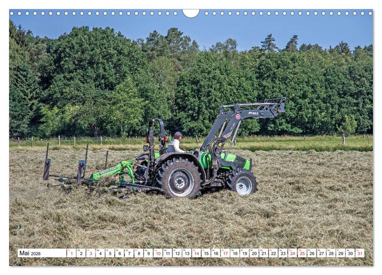 Produktbild: Landmaschinen zum Anfassen nah (Wandkalender 2026 DIN A3 quer), CALVENDO Monatskalender