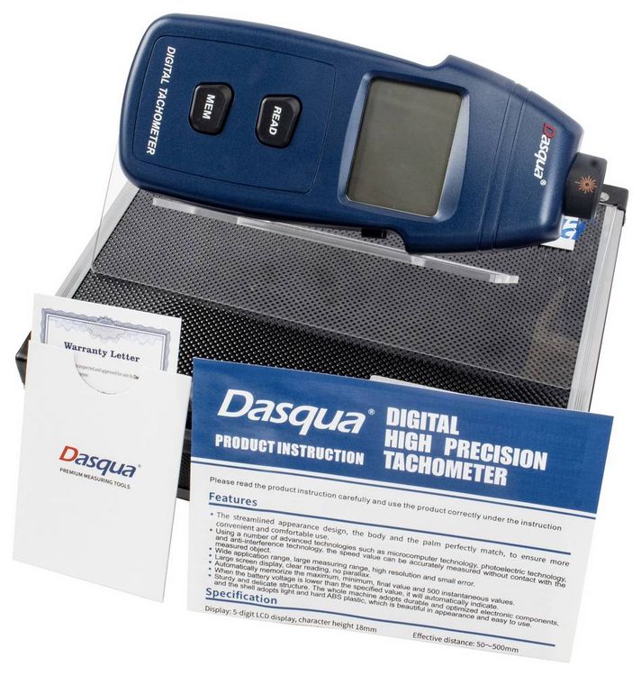 Produktbild: Dasqua 1030-2051 Digitaler Drehzahlmesser