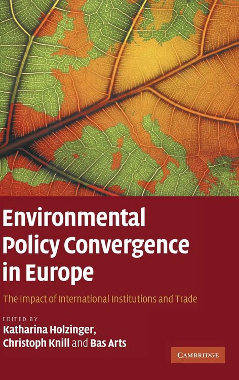 Produktbild: Environmental Policy Convergence in Europe