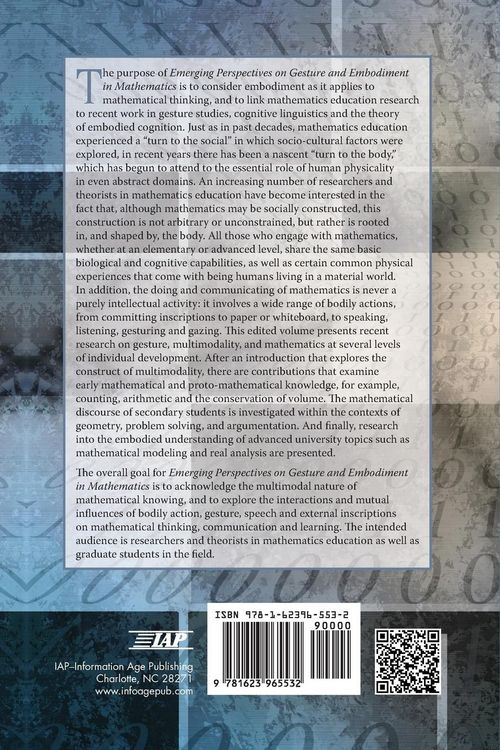 Produktbild: Emerging Perspectives on Gesture and Embodiment in Mathematics
