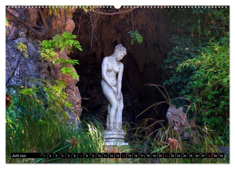 Produktbild: Zauberhafte Riviera - Die Hanbury G&auml;rten (Wandkalender 2026 DIN A2 quer), CALVENDO Monatskalender