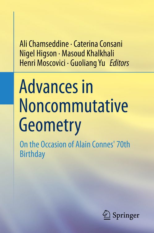 Produktbild: Advances in Noncommutative Geometry