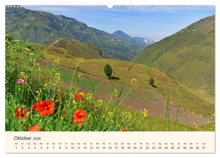 Produktbild: Entdecke Ecuador (hochwertiger Premium Wandkalender 2026 DIN A2 quer), Kunstdruck in Hochglanz