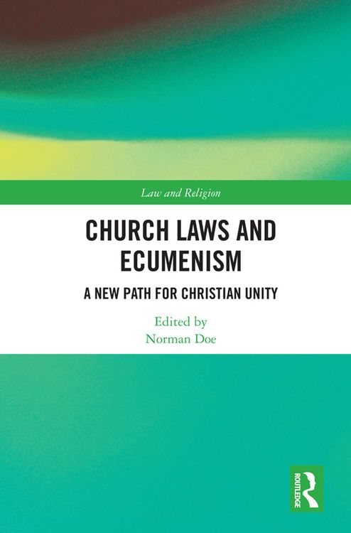 Produktbild: Church Laws and Ecumenism