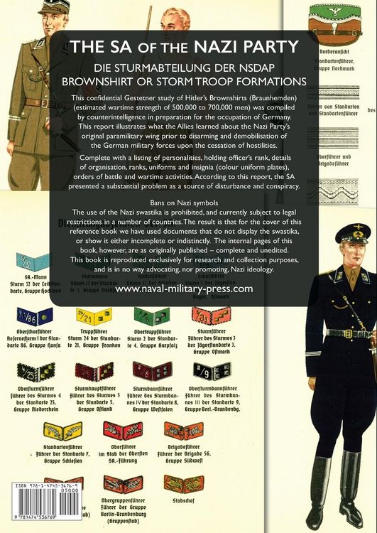 Produktbild: The Sa Of The Nazi Party