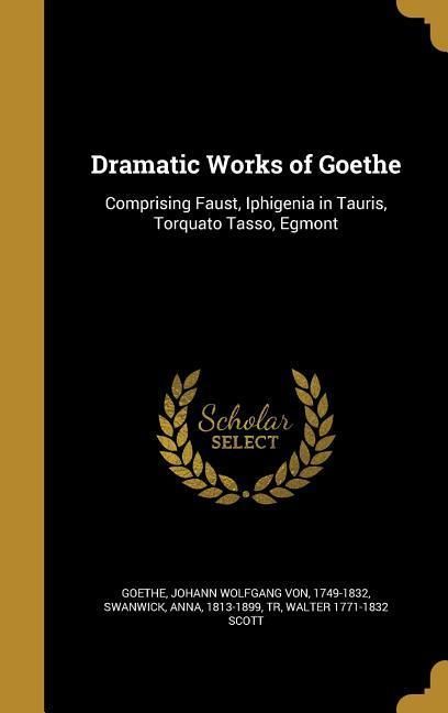Produktbild: Dramatic Works of Goethe