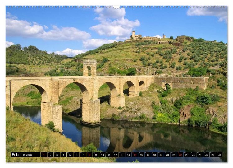 Produktbild: Extremadura - Unbekanntes Spanien (hochwertiger Premium Wandkalender 2026 DIN A2 quer), Kunstdruck in Hochglanz