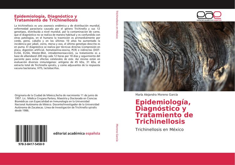 Produktbild: Epidemiolog&iacute;a, Diagn&oacute;stico y Tratamiento de Trichinellosis