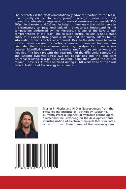 Produktbild: Dynamics in Neuronal Microcircuits