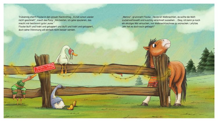 Produktbild: Flocke, das Weihnachtspony - Die magische Waldweihnacht